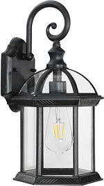 Black Outdoor Wall Sconce for Front Door Entryway WK002