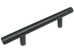 Black Stainless Steel 6 9/32" Kitchen Cabinet Drawer Bar Pull 3948 160mm