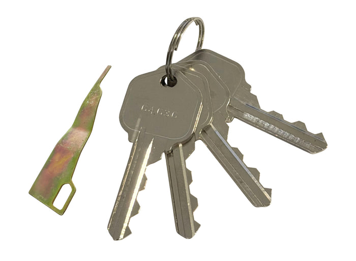 Kwikset smartkey rekey with 4 keys