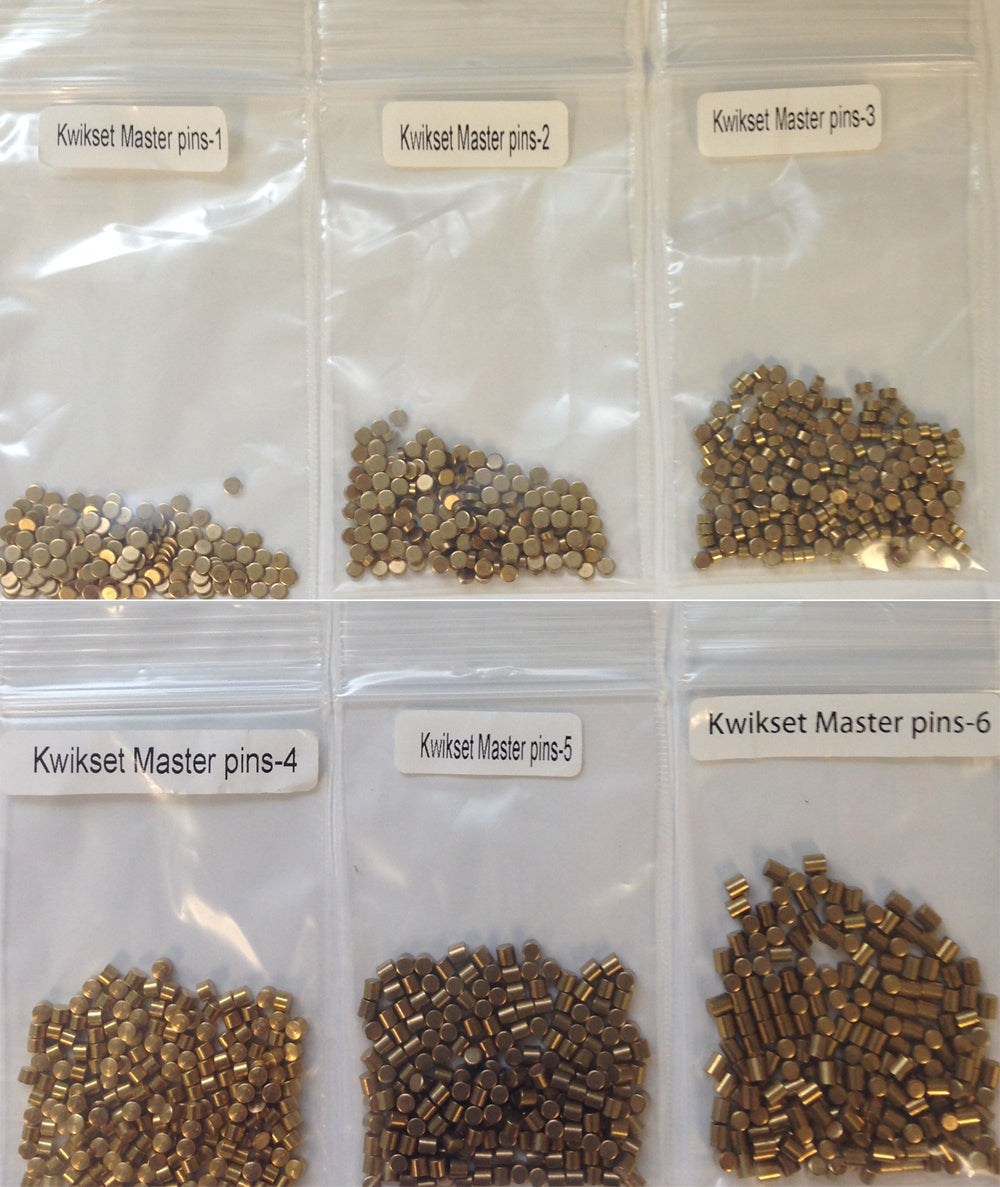Master key pins for Kwikset Compatible Locks Each 200 – eBuilderDirect