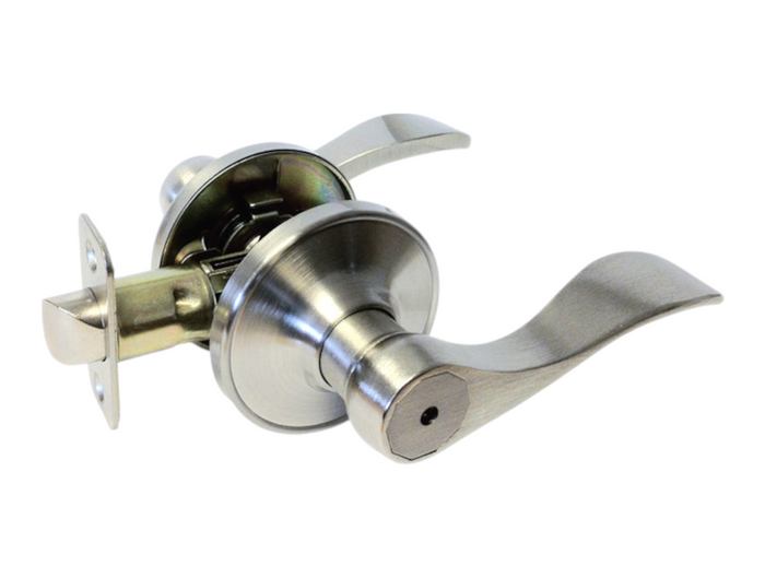 Satin Nickel Privacy Lever- Style: 838DC