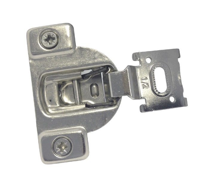100 pack of 1/2 inch overlay euro concealed cabinet hinge