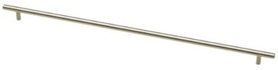 Liberty Hardware Satin Nickel P02108C-SS-C 22 in 559mm Flat End Bar Pull