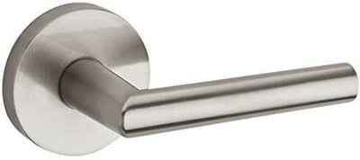 Kwikset Milan Satin Nickel Dummy Lever 157MILRDT-15 Single Sided w/ Round Rosettes