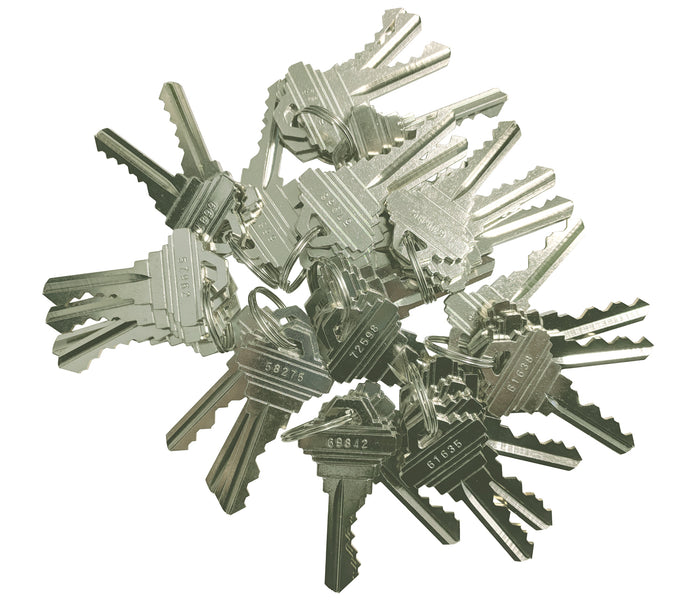 40 Schlage 5 Pin Precut Keys 10 sets of 4 keys