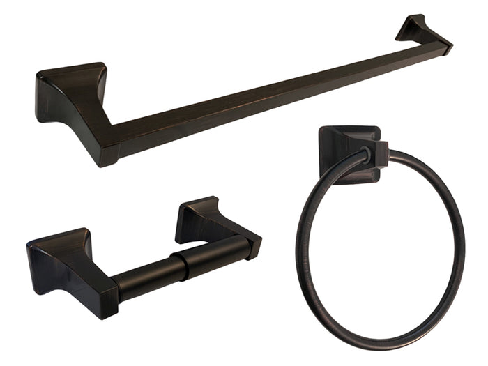 BA33 Series Dark Oil Rubbed Bronze PC Combo with 24