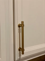 Brushed Brass 6 9/32" Cabinet Pull 160mm