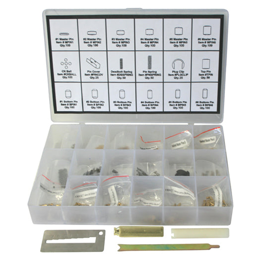 Kwikset Compatible Rekey Kits locksmith tool box – eBuilderDirect