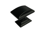 Black 1 1/4" Kitchen Cabinet Cupboard Furniture Hardware Drawer Dresser Rectangular Knob 9340 32mm