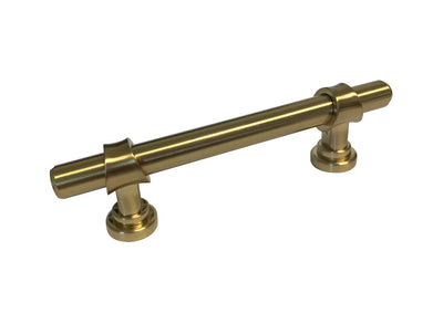 Brushed Brass 3 1/2" Kitchen Cupboard Furniture Cabinet Hardware Drawer Dresser Bar Pull 3335 89mm