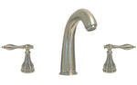 Brushed Nickel Finish Widespread Bathroom Lavatory Faucet  8" - 12"
