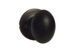 Dark Oil Rubbed Bronze Dummy Oval Knob- Style: 6093DBR
