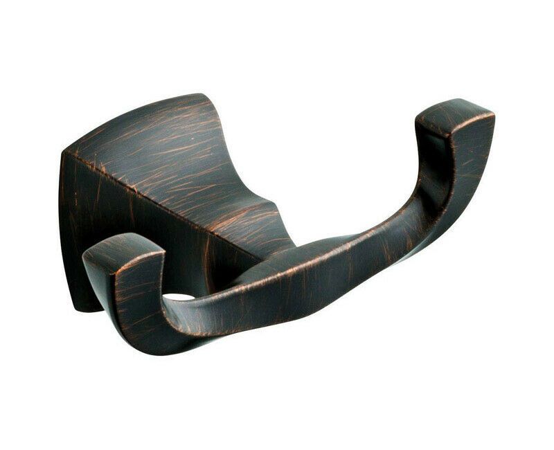 Delta Sawyer 2-Hook Venetian Bronze Towel Robe Hook – eBuilderDirect
