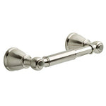 Delta Windemere II Brushed Nickel Wall Mount Spring Loaded Toilet Paper Holder