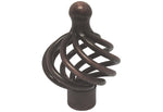Oil Rubbed Bronze 1 3/8" Birdcage Knobs 1317-35