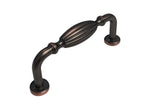Oil Rubbed Bronze 3" Cabinet Flute Pull 8064 76mm