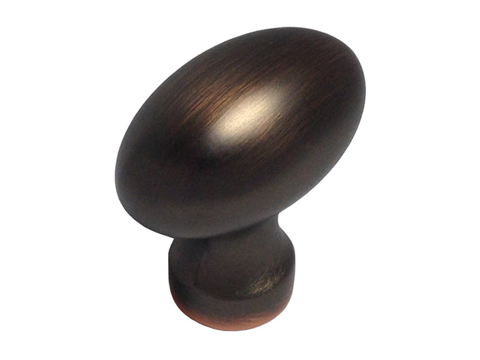 Oil Rubbed Bronze Oval Knob 3990-31