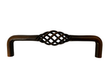 (Clearance) Oil Rubbed Bronze/Copper Birdcage 5" Pull 1301 128mm (Finish Inconsistent)