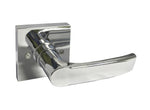 Polished Chrome Square Plate Dummy Lever - Style: 8048CR