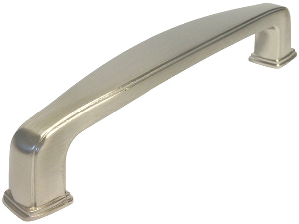 Satin Nickel Square 5" Cabinet Pull
