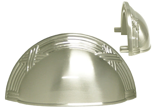 Satin Nickel Cup Cabinet Pull 8858-76mm