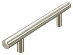Stainless Steel 3-3/4" Round Cabinet Bar Pull.