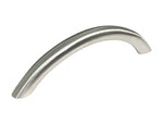 Stainless Steel 3-3/4" Arched Cabinet Round Pull.