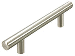 Stainless Steel 3.5" Round Cabinet Bar Pull.