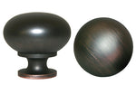Oil Rubbed Bronze 1 1/4" Kitchen Cabinet Knobs