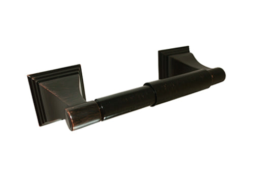 Dark Oil Rubbed Bronze Toiler Paper Holder with Square Base